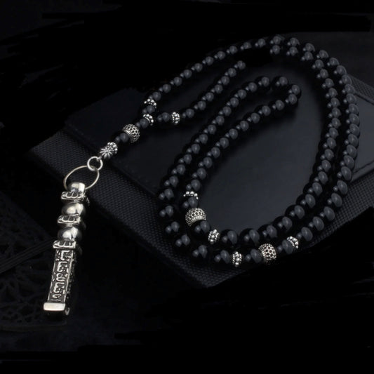 Black Agate / Onyx Rosary