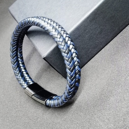 Fancy Bracelet - Double Blue