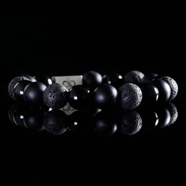 Aurum BLACK MIXED BRACELET I (10MM)