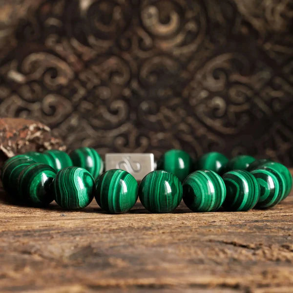 Aurum MALACHITE BRACELET VIII (8MM)