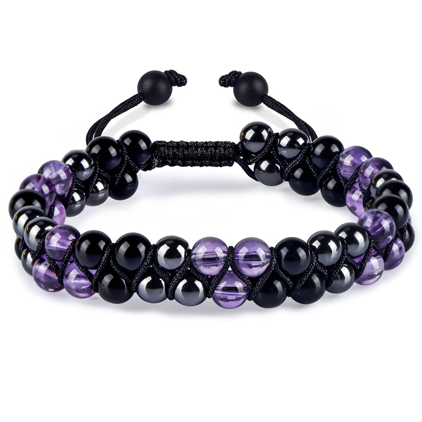 Amethyst Crystal Beads Bracelet