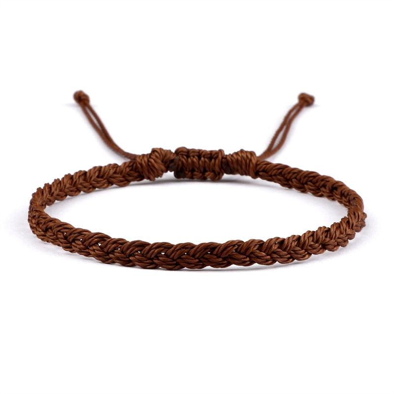 Friendship Bracelet For Women Men Wax Thread Wrap Rope