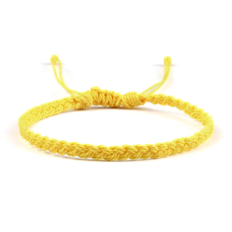 Friendship Bracelet For Women Men Wax Thread Wrap Rope