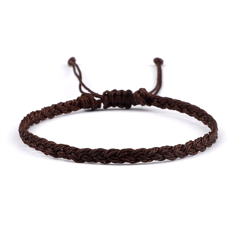 Friendship Bracelet For Women Men Wax Thread Wrap Rope