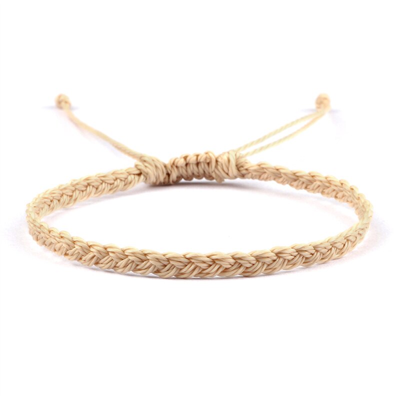 Friendship Bracelet For Women Men Wax Thread Wrap Rope