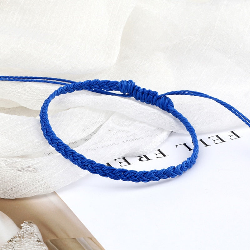 Friendship Bracelet For Women Men Wax Thread Wrap Rope